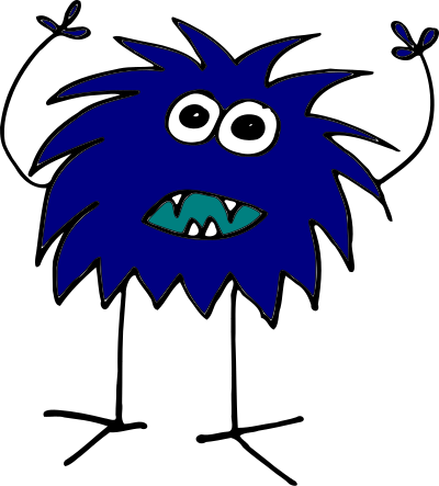 Monster 03 clipart