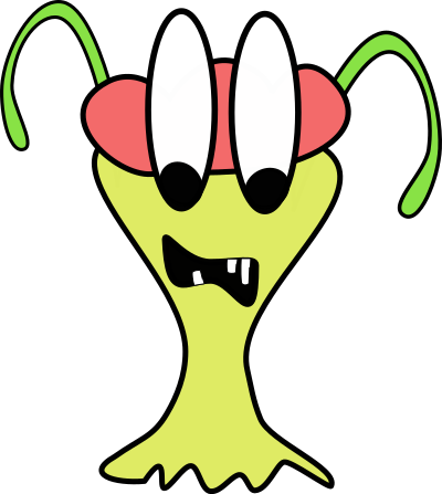 Monster 12 clipart