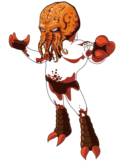 Monster Alien clipart