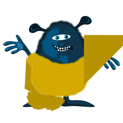 Monster but not so much clipart
