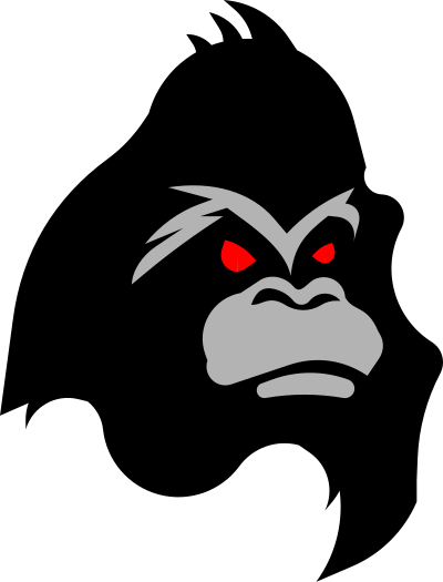 Monster gorilla clipart
