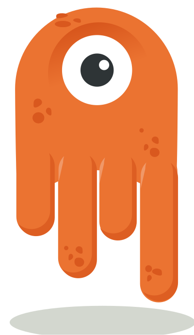 Monster - grunge clipart