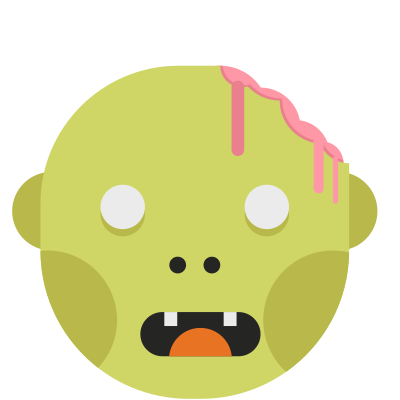Monster head 4 clipart