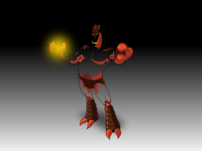 Monster inkscape clipart