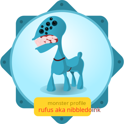 Monster Profile (needs font) clipart