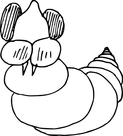 Monster Wurm clipart