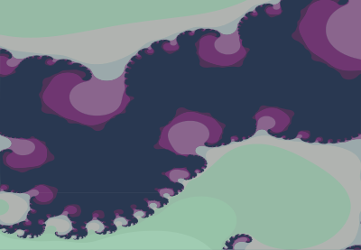 Monstrous Coast - abstract image clipart