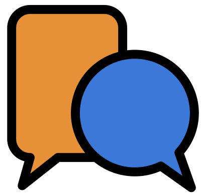 Moodle discussion icon clipart