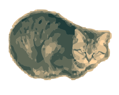 Moody Cat clipart