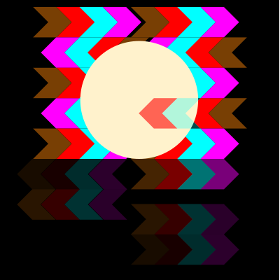 Moon lake shimmer clipart