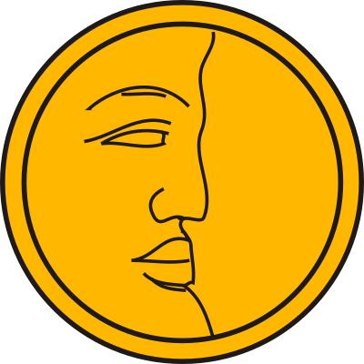 Moon symbol clipart