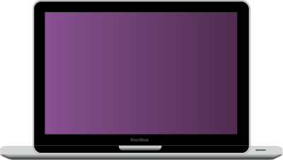 MoonBook Laptop clipart