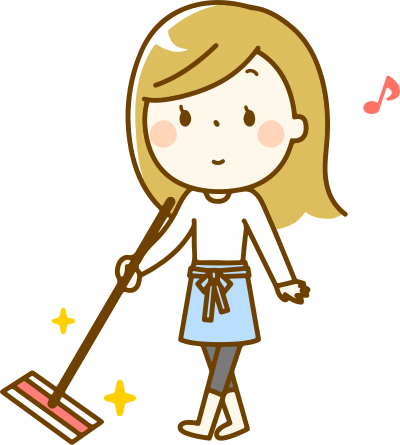 Mopping the Floor clipart