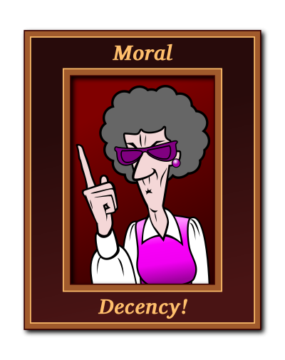 Moral Decency clipart
