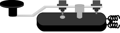Morse Code Key clipart