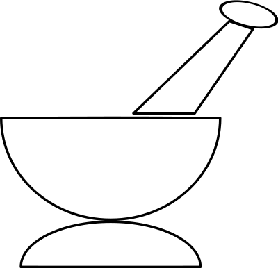 Mortar and Pestle clipart