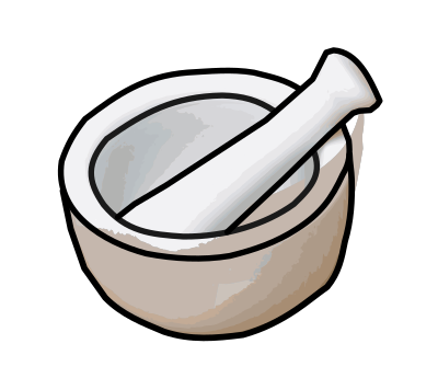 Mortar and Pestle clipart