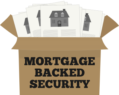 Mortgage backed security clipart