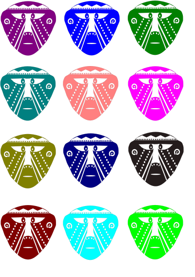 MOSAICO QUIMBAYA clipart