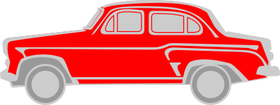 Moskvitch 407 clipart