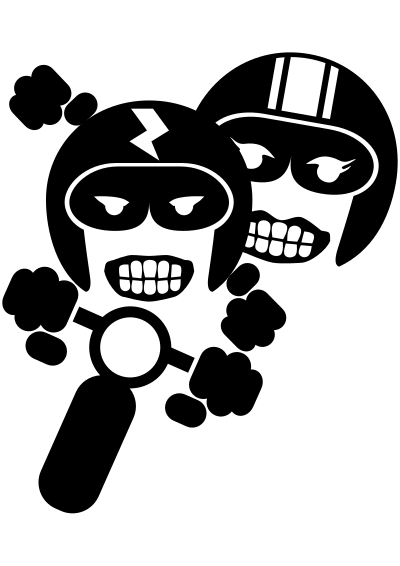 Motards clipart