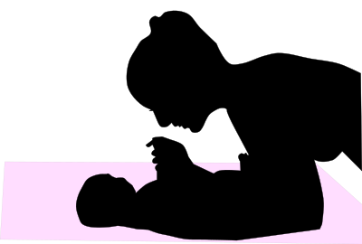 Mother and Baby clipart