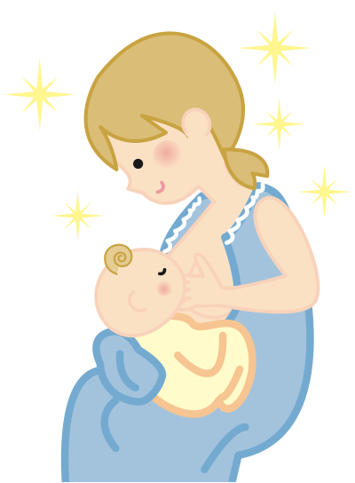 Mother and Baby (#5) clipart