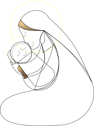 Mother and Child clipart