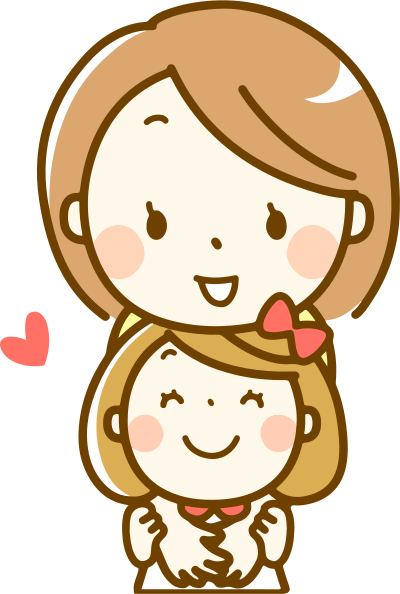 Mother and Daughter (#1) clipart
