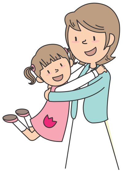 Mother and Daughter (#3) clipart