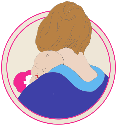 Mother Baby Vintage clipart