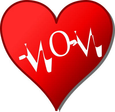 Mother's day heart clipart