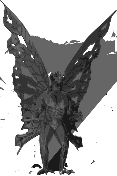 Mothman clipart