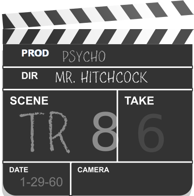 Motion Picture Film Slate Clapper clipart
