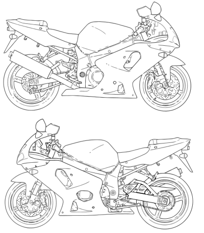Moto clipart