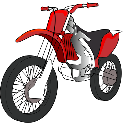 Motobike clipart