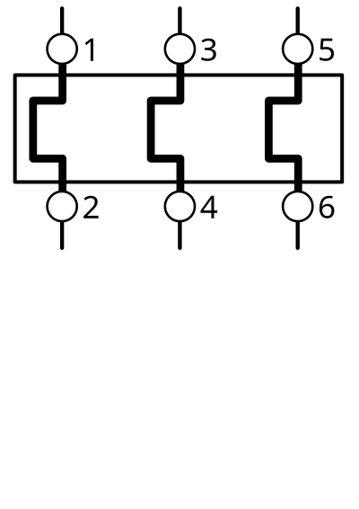 Motor thermal protector clipart