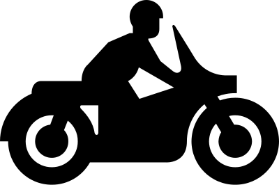 Motorbike Man clipart