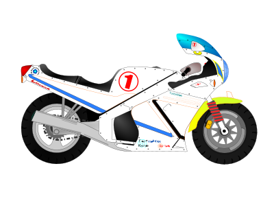 MOTORCYCLE clipart