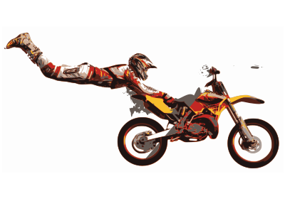 Motorcycle enduro clipart