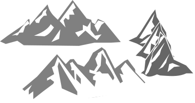 Mountain Icons clipart