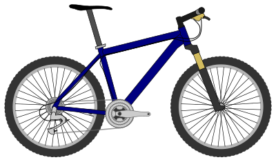 Mountainbike clipart