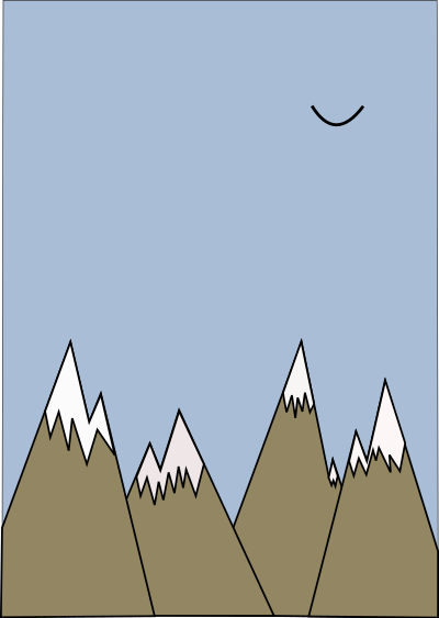 Mountains clipart
