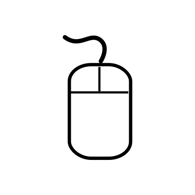 Mouse icon clipart