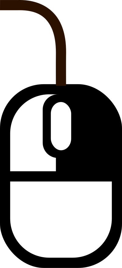 Mouse Right Click clipart