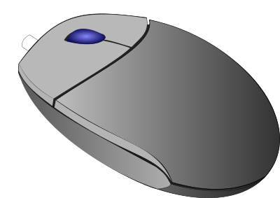 Mouse Scroll - Raton con Rueda clipart