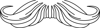 Moustache clipart