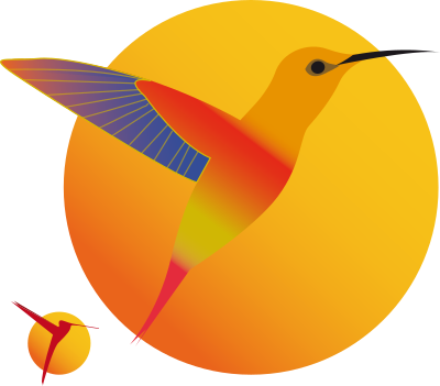 Mouvement colibris clipart