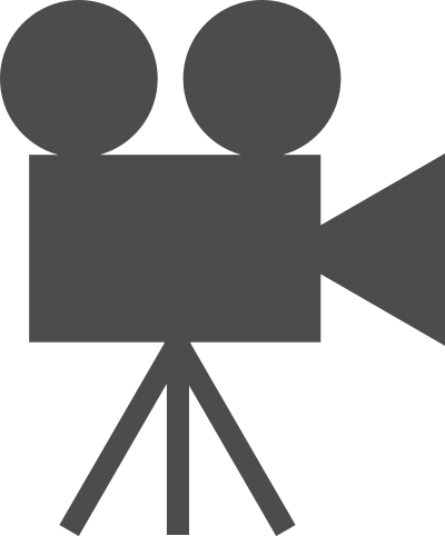 Movie Camera Icon clipart