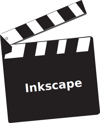 Movie clapper clipart